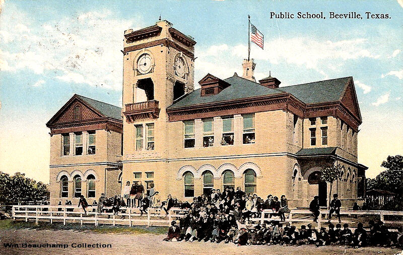 Public School, Beeville, Bee County, Texas, 1910