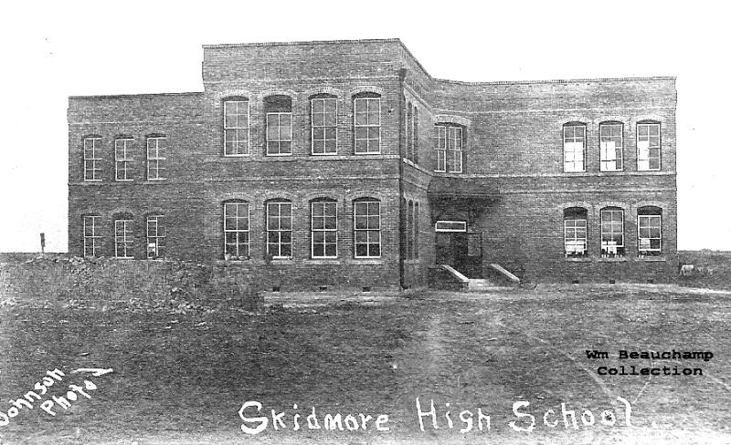 Skidmore High School, circa 1910, Bee County, Texas