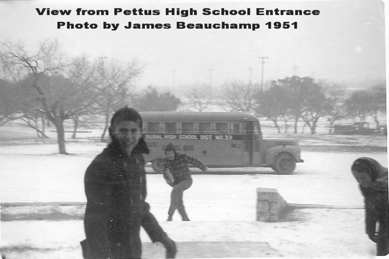 Pettus School, 1951, Bee county, Texas