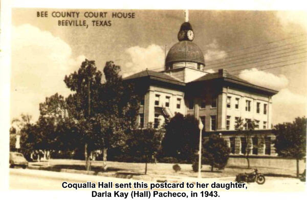 1943 County courthouse, Bee County, Texas