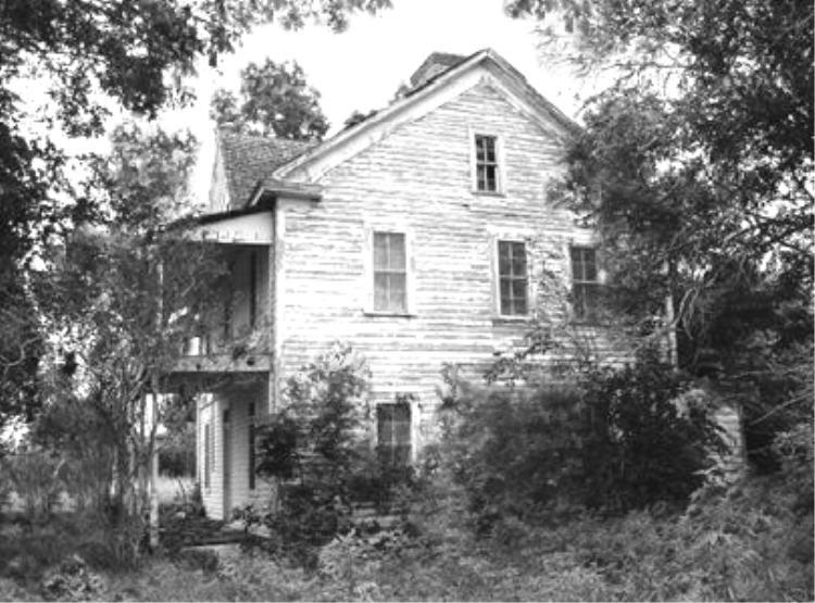 Old House in Normanna, Bee County, Texas