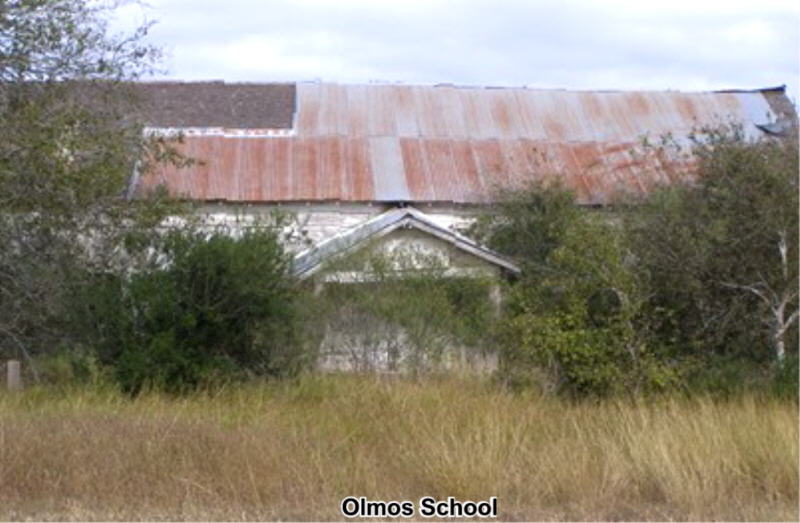 Abandoned Olmos School, Bee County, Texas