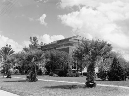 Courthouse, about 1939, Brooks County, Texas