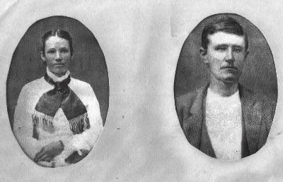 Mary Jane Norris and Albert Berry Brown, Brown County, Texas