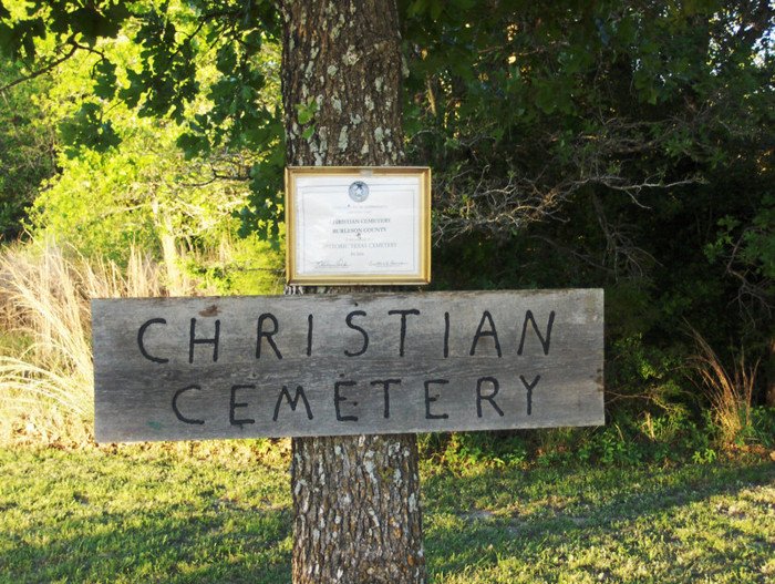 Christian Cemetery, Burleson County, Texas