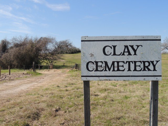 Clay Cemetery, Burleson County, Texas