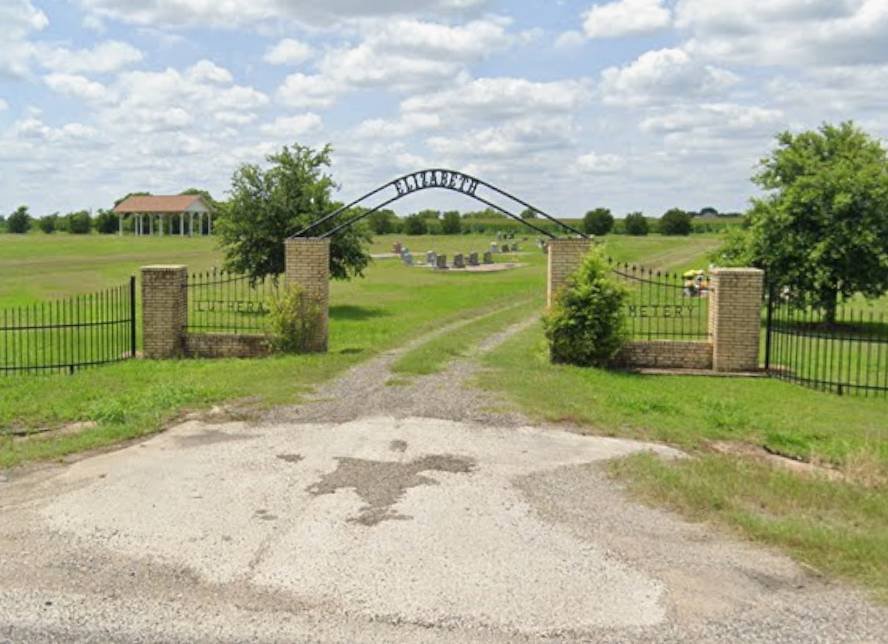 Elizabeth Lutheran Cemetery, Burleson County, Texas