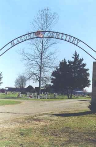Masonic Cemetery, Burleson County, Texas