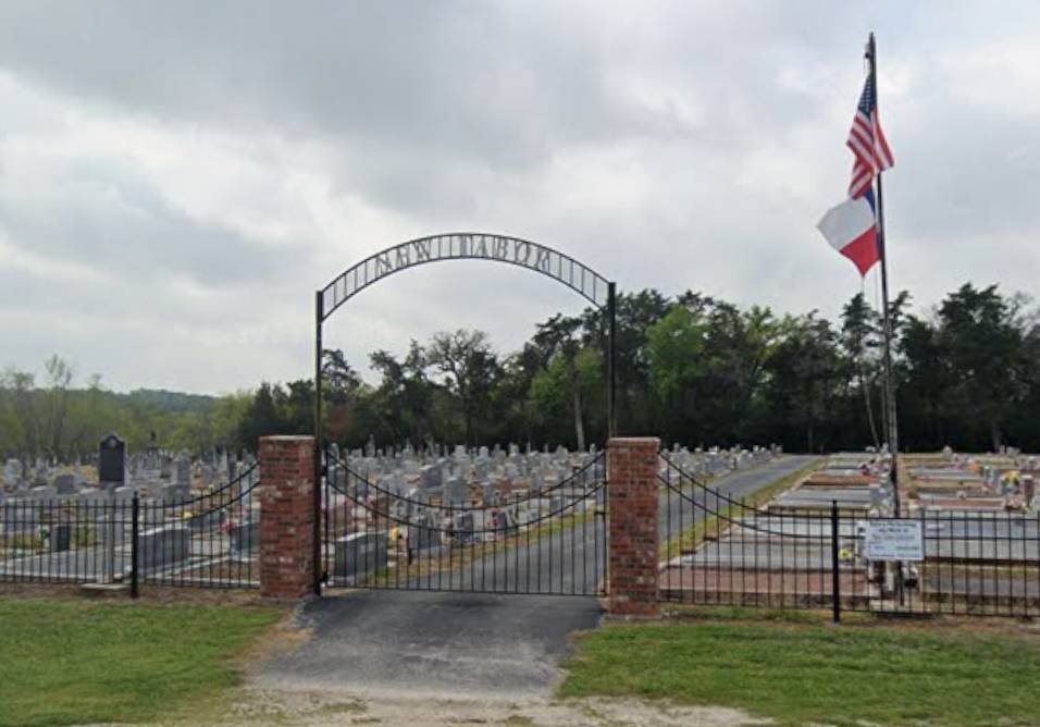 New Tabor Cemetery, Burleson County, Texas