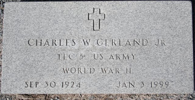 Charles W. Gerland Jr, Burleson County, Texas