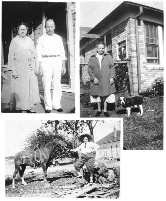 Thomas and Orphelia Cadell, Burleson County, Texas