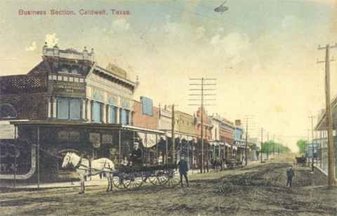 Caldwell, Burleson County, Texas