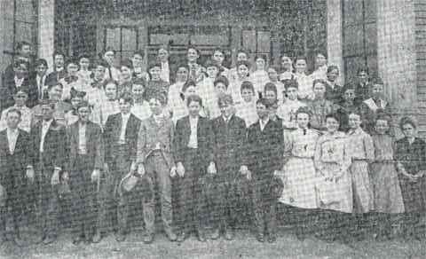 Graduation Class 1908, Burleson County, Texas