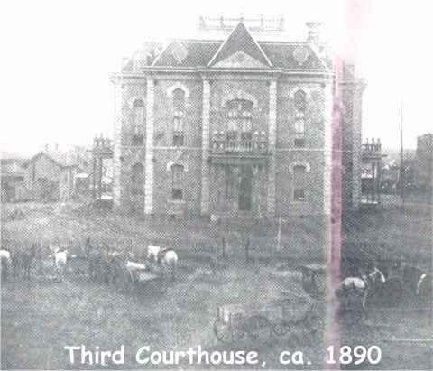 Courthouse, Burleson County, Texas