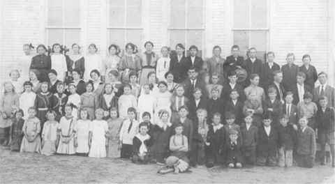 Deanville School, Burleson County, Texas