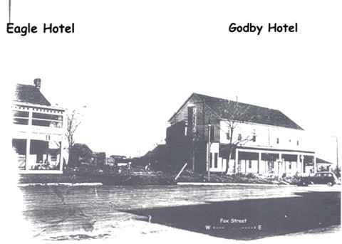 Eagle and Godby Hotels, Burleson County, Texas