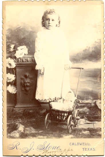 Mary Capps, Burleson County, Texas