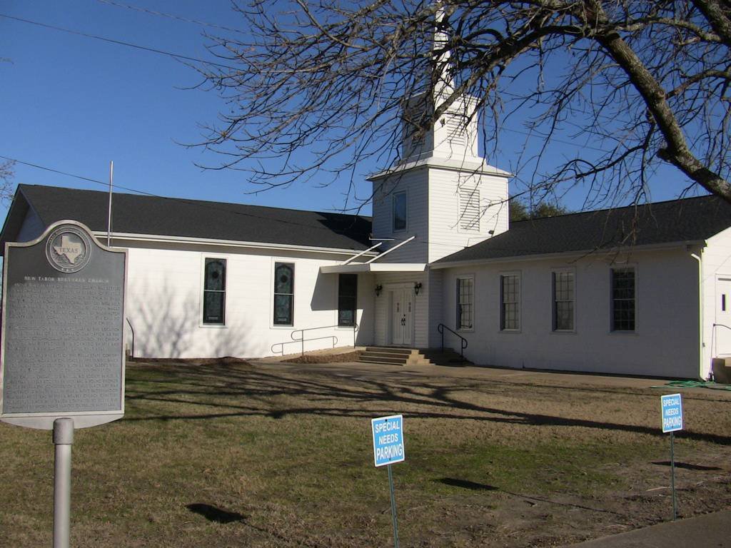 New Tabor Brethren Church, Burleson County, Texas