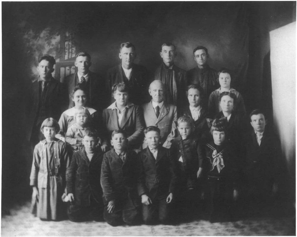 Ritter and Steel Families, Burleson County, Texas