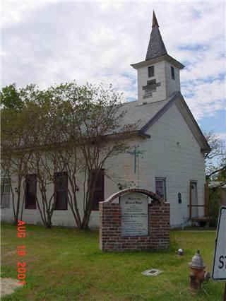 Methodist Church at Lyons, Burleson County, Texas