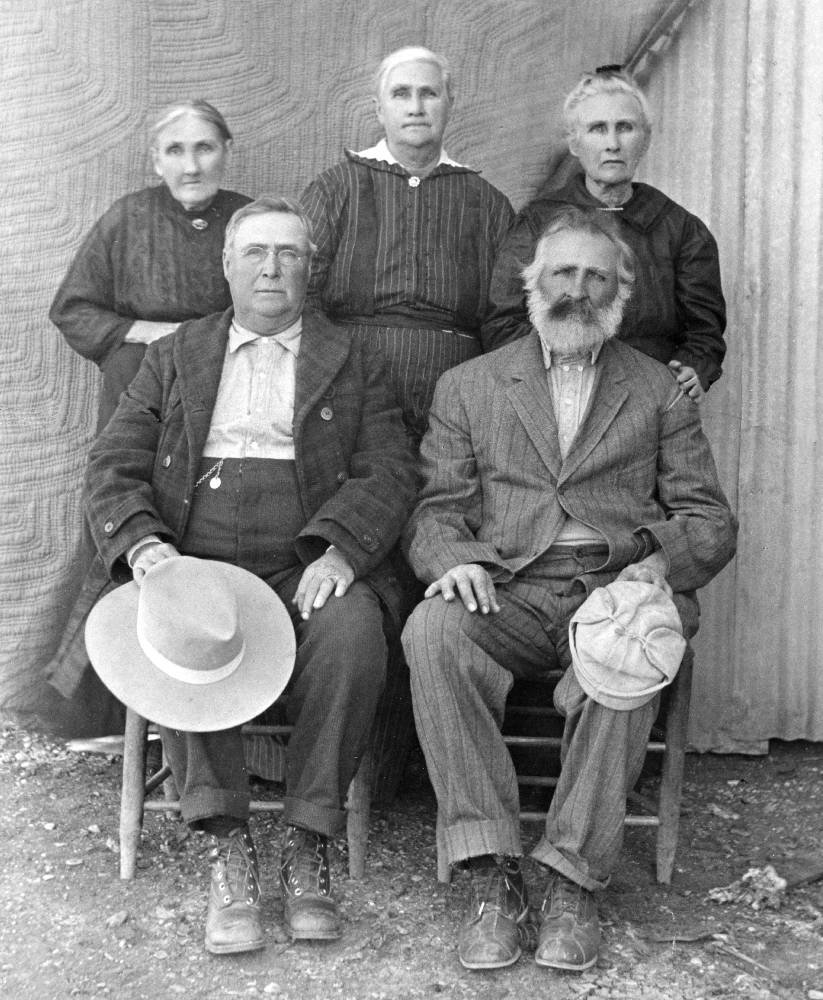 Fitts Family, Burleson County, Texas