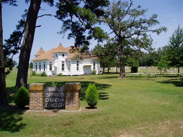 Maple Springs Cemetery, Camp County, Texas