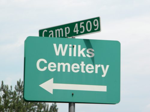 Wilks Cemetery, Camp County, Texas