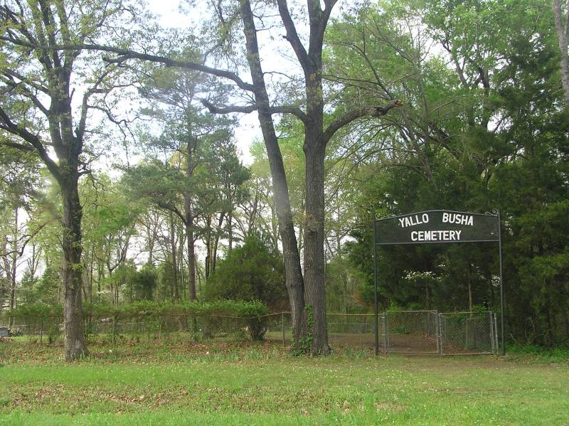 Yallo Busha Cemetery, Camp County, Texas