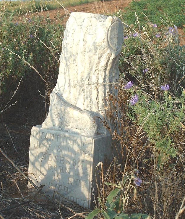 Anderson Infant, Dawson County, Texas