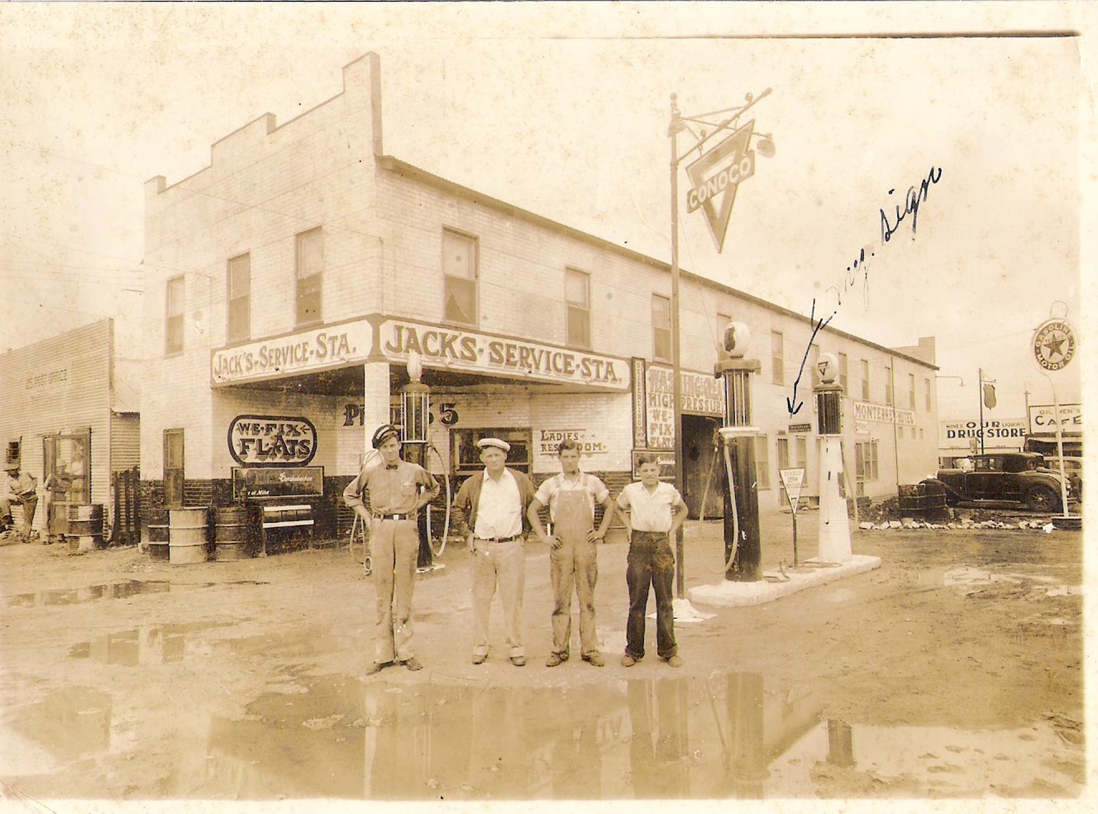 Dr. Hall Wilson Cutler's office, Dawson County, Texas