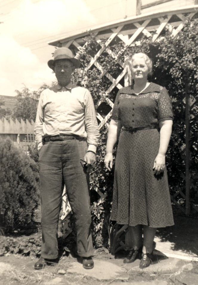James Ervin and Virgie Ann Rainer George, Dawson County, Texas