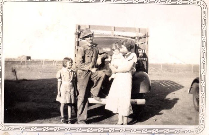 Dock Gillispie Family, Dawson County, Texas