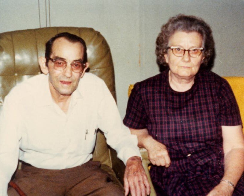 Ernest 'Elbert' and Edna Hailey Brown, Dawson County, Texas