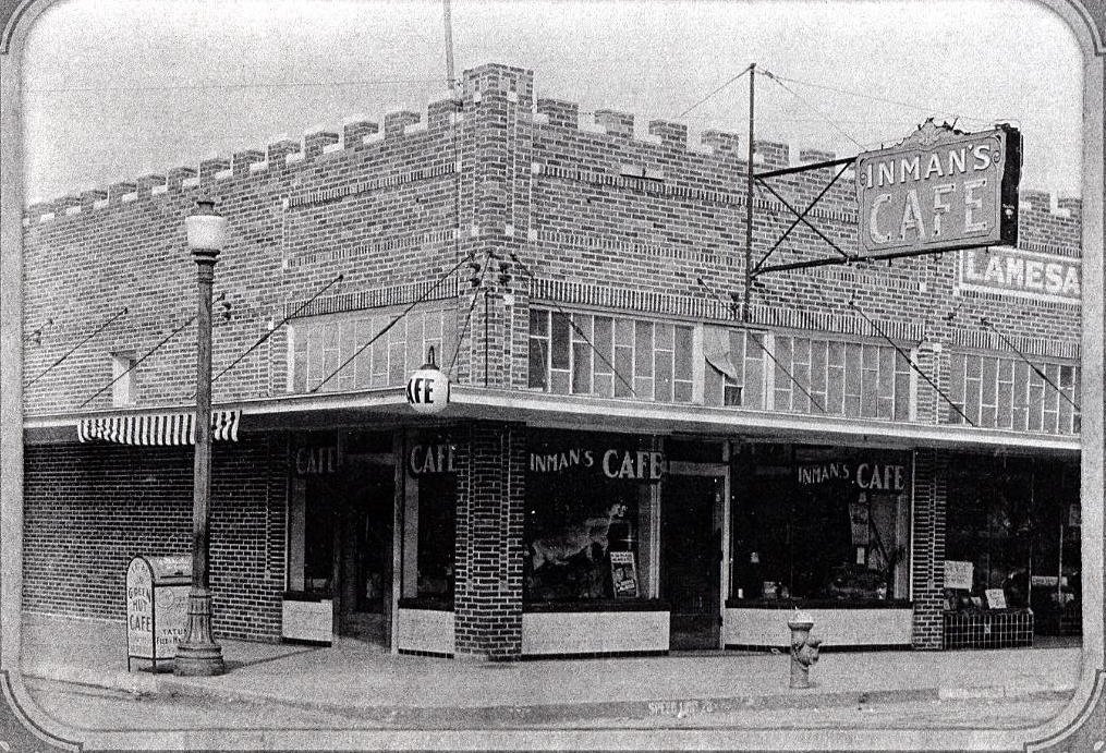 Inman's Cafe, Dawson County, Texas