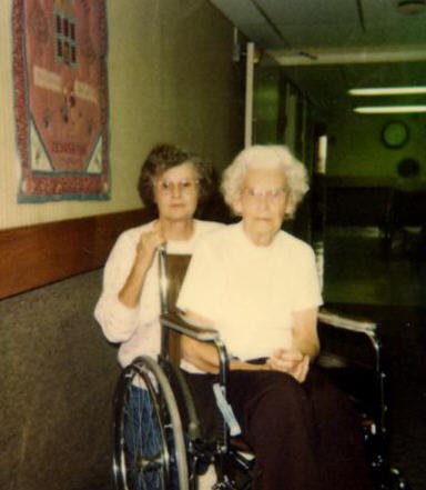 Louise Stratton & Lucille Larsen, Dawson County, Texas