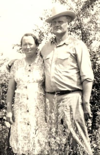 William Lawrence and Martha "Mattie" Orlena Brown Rainer, Dawson County, Texas