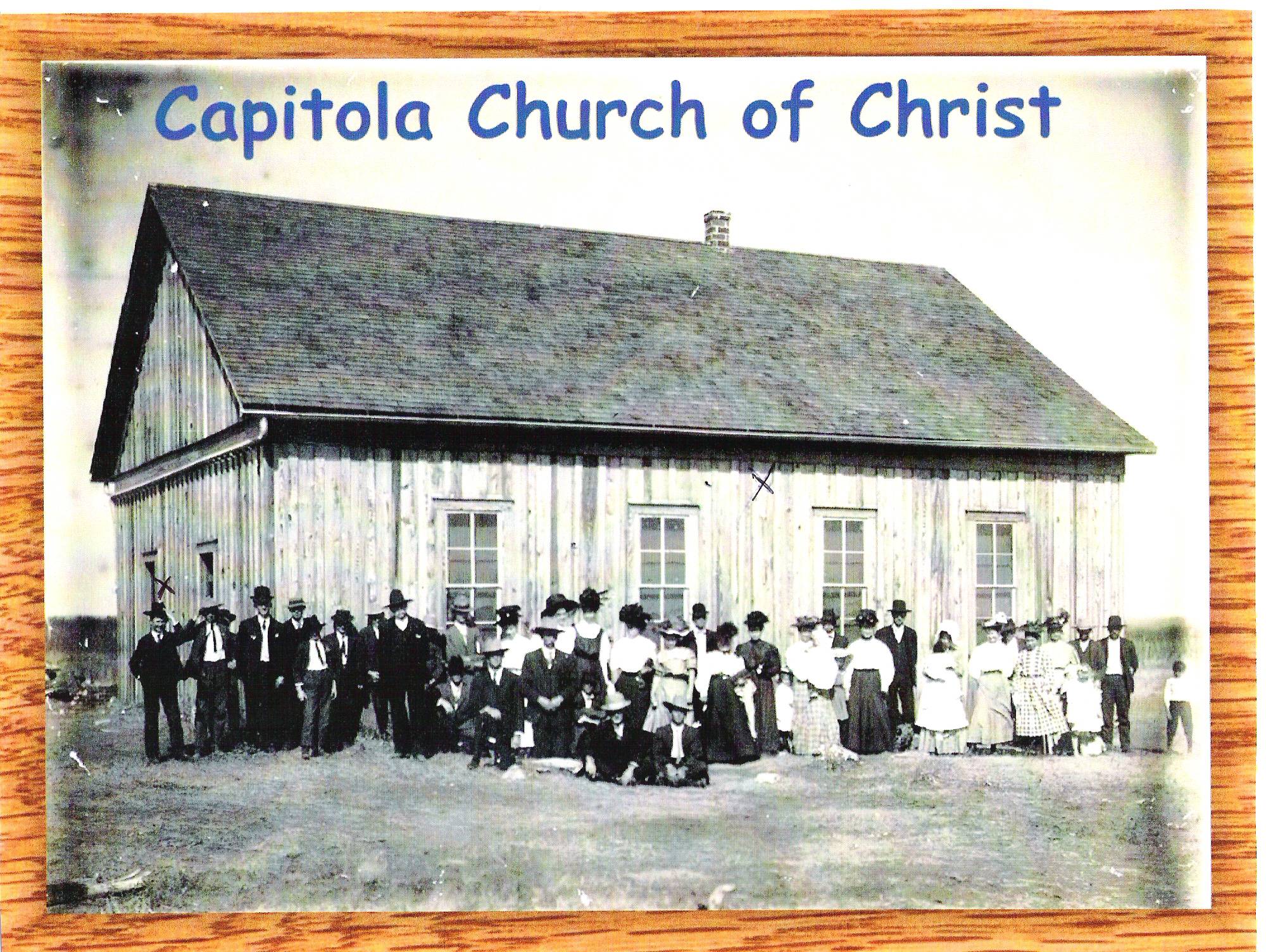 Capitola Church of Christ, Fisher County, Texas.
Some of the surnames are Hall, Talley, Bonner, McCain. Longworth Baptist Church, 1950 Fisher County, Texas