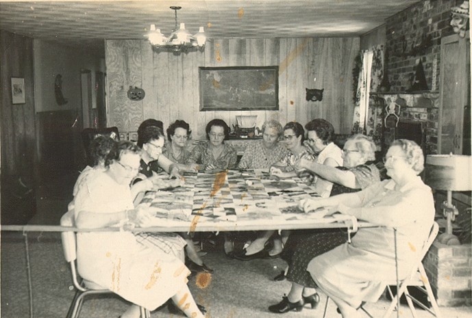 Hallie Quilting Party in Fisher County, Texas Hallie Quilting Party in Fisher County, Texas