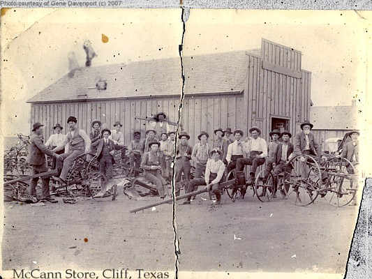 McCann Store in Cliff, Texas