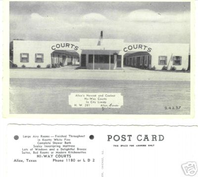 Hi_Way_Courts_Motel, Jim Wells County, Texas (22673 bytes)
