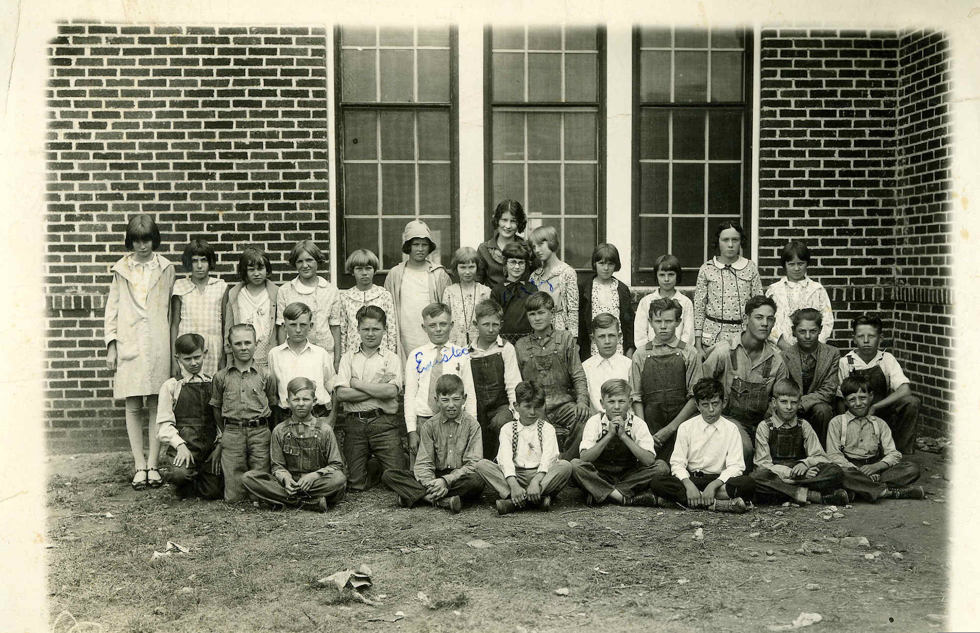 Amherst School, about 1928, Lamb County, TX