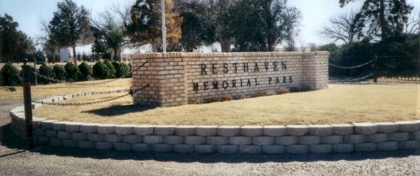 Resthaven Memorial Park, Midland County, TXGenWeb