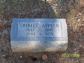 Applen, Shirley, Taylor County, TXGenWeb