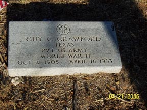 Crawford, Guy, Taylor County, TXGenWeb