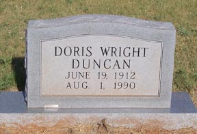 Duncan, Doris, Taylor County, TXGenWeb