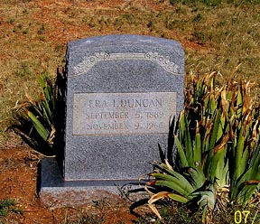 Duncan, Era, Taylor County, TXGenWeb