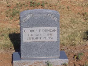 Duncan, George F., Taylor County, TXGenWeb