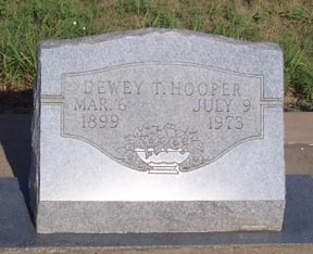 Hooper, Dewey, Taylor County, TXGenWeb