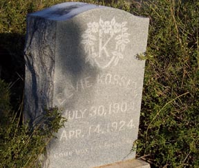 Kossey, Elvie, Taylor County, TXGenWeb