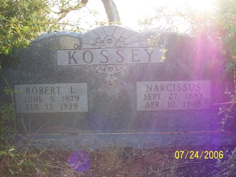 Kossey, Narcissus and Robert, Taylor County, TXGenWeb